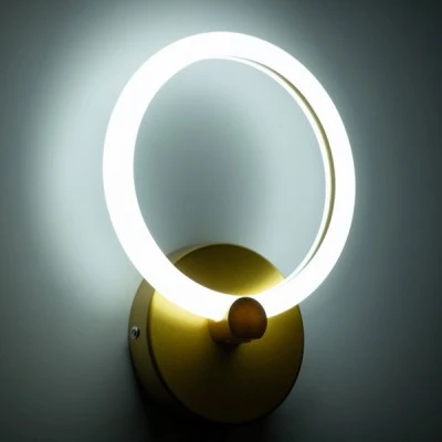 Φωτιστικό τοίχου - απλίκα MATILDA Design LED CCT 8W 960lm 360° με διάστασηΜ2xΠ5xΥ25.5cm χρυσό χρώμα Φωτιστικό τοίχου - απλίκα MATILDA Design LED CCT 8W 960lm 360° με διάστασηΜ2xΠ5xΥ25.5cm χρυσό χρώμα