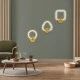 Φωτιστικό τοίχου - απλίκα MATILDA Design LED CCT 8W 960lm 360° με διάστασηΜ2xΠ5xΥ25.5cm χρυσό χρώμα Φωτιστικό τοίχου - απλίκα MATILDA Design LED CCT 8W 960lm 360° με διάστασηΜ2xΠ5xΥ25.5cm χρυσό χρώμα