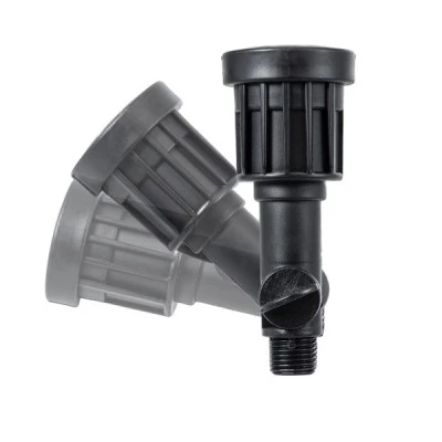 GloboStar® GARDENINI 61543 Καρφωτό Φωτιστικό Σποτ Κήπου LED 5W 650lm 38° DC 24V IP68 Υψηλής Αντοχής ABS IK06 Φ5.5 x Υ13.5cm - Θερμό Λευκό 2700K Dimmable - Μαύρο - Bridgelux Chip - 3 Years Warranty