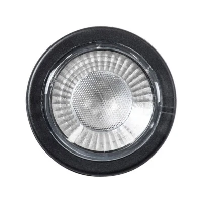 GloboStar® GARDENINI 61545 Καρφωτό Φωτιστικό Σποτ Κήπου LED 5W 550lm 38° DC 24V IP68 Υψηλής Αντοχής ABS IK06 Φ5.5 x Υ13.5cm - Μπλε 450nm Dimmable - Μαύρο - Bridgelux Chip - 3 Years Warranty