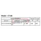 Πρέσσα έμβολο CT-80 για γυμνούς ακροδέκτες 6-80mm² Πρέσσα έμβολο CT-80 για γυμνούς ακροδέκτες 6-80mm²