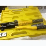 Υδραυλική πρέσα χειρός 120mm κομπλέ με καλούπια 10-120mm² YYQ-120