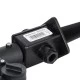 GloboStar® GRASEDO 61614 Καρφωτή Βάση Κήπου με 2 Ντουί E27 για Λάμπες Σποτ PAR38 - Αδιάβροχη IP67 - Υψηλής Αντοχής ABS - VDE Certified - Μ25 x Π7.5 x Υ43.5cm - Μαύρο - 5 Years Warranty
