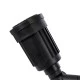 GloboStar® GRASEDO 61616 Βάση Κήπου με 2 Ντουί E27 για Λάμπες Σποτ PAR38 - Αδιάβροχη IP67 - Υψηλής Αντοχής ABS - VDE Certified - Μ40 x Π9.5 x Υ22cm - Μαύρο - 5 Years Warranty