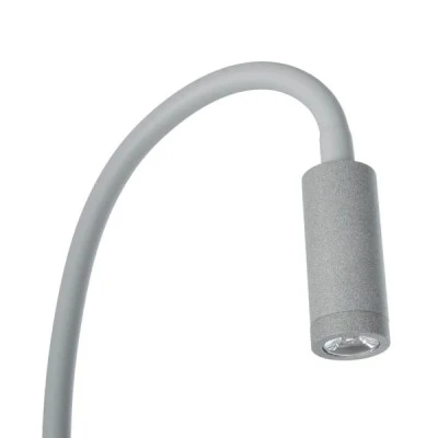 Φωτιστικό τοίχου - απλίκα LED 3W 300lm 36° Reading Light θερμό λευκό 2700K γκρι αλουμίνιο Μ6.5 x Π22.5 x Υ23cm IP20 Φωτιστικό τοίχου - απλίκα LED 3W 300lm 36° Reading Light θερμό λευκό 2700K γκρι αλουμίνιο Μ6.5 x Π22.5 x Υ23cm IP20