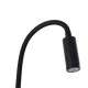 Φωτιστικό τοίχου - απλίκα LED 3W 300lm 36° Reading Light θερμό λευκό 2700K μαύρο αλουμίνιο  Μ6.5xΠ22.5xΥ23cm 
