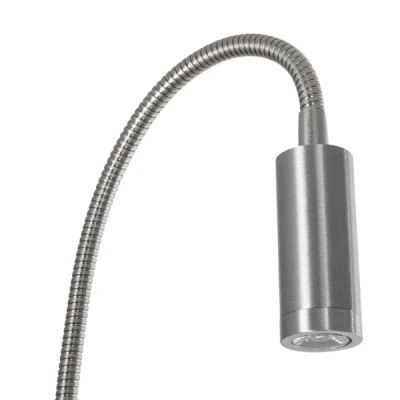 Φωτιστικό τοίχου απλίκα LED 3W 300lm 36° Reading Light θερμό Λευκό 2700K ασημί αλουμίνιο Μ6.5xΠ22xΥ23cm IP20 Φωτιστικό τοίχου απλίκα LED 3W 300lm 36° Reading Light θερμό Λευκό 2700K ασημί αλουμίνιο Μ6.5xΠ22xΥ23cm IP20