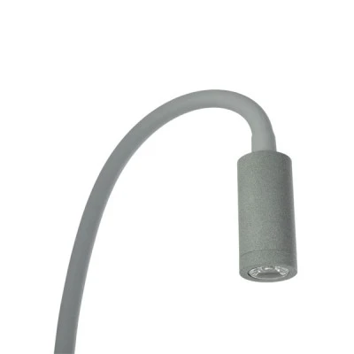 Φωτιστικό τοίχου απλίκα ξενοδοχείου LED Reading Light με φορτιστή USB 3A LED 6W 600lm θερμό λευκό 2700K γκρι ανθρακί ματ IP20 Φωτιστικό τοίχου απλίκα ξενοδοχείου LED Reading Light με φορτιστή USB 3A LED 6W 600lm θερμό λευκό 2700K γκρι ανθρακί ματ IP20