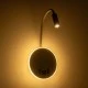 Φωτιστικό τοίχου απλίκα ξενοδοχείου LED Reading Light με φορτιστή USB 3A LED 6W 600lm θερμό λευκό 2700K γκρι ανθρακί ματ IP20 Φωτιστικό τοίχου απλίκα ξενοδοχείου LED Reading Light με φορτιστή USB 3A LED 6W 600lm θερμό λευκό 2700K γκρι ανθρακί ματ IP20
