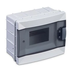 Πίνακας χωνευτός makel 178x100x148mm 1 σειράς 6 ασφαλειών IP40