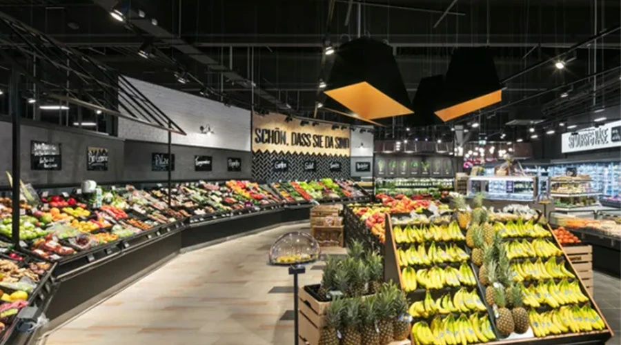 Αντικατάσταση λαμπτήρων LED T8 σε καταστήματα SUPER MARKET