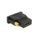 Αντάπτορας DELOCK 65466 DVI 24+1 σε HDMI 4K gold-plated
