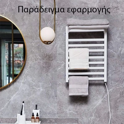 Πετσετοκρεμάστρα μπάνιου ηλεκτρική 314Kcal/h 500W λευκή 400x800 με θερμοστάτη πρίζας BN30 Πετσετοκρεμάστρα μπάνιου ηλεκτρική 314Kcal/h 500W λευκή 400x800 με θερμοστάτη πρίζας BN30