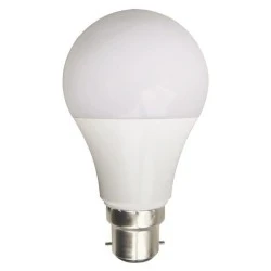 Λάμπα led αχλάδι A60 B22 6W 220-240V ψυχρό φως 6500k 480lm δέσμης 300° 25000h