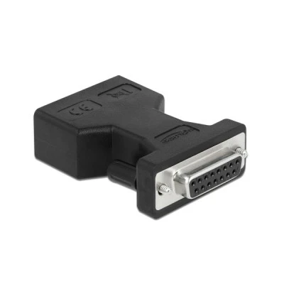 Αντάπτορας DELOCK 66806 D-Sub 15 Pin σε 2x RJ45