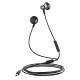 Εarphones με μικρόφωνο LDNIO, 3.5mm σύνδεση, Φ13mm με μήκος καλωδίου 1.2m σε γκρι χρωμα Εarphones με μικρόφωνο LDNIO, 3.5mm σύνδεση, Φ13mm με μήκος καλωδίου 1.2m σε γκρι χρωμα