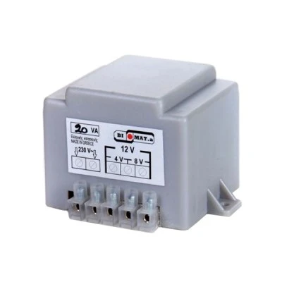 Μετασχηματιστής κωδώνων ΒΙΟΜΑΤ 10VA 230V 50-60Hz συνεχούς λειτουργίας μη στεγανός IP20