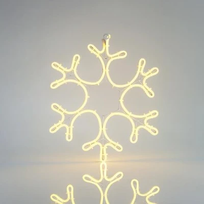 Νιφάδα θερμό λευκό φως led 3m NEON φωτοσωλήνα 45x35cm IP44 ιδανικό για εξωτερικό χώρο Νιφάδα θερμό λευκό φως led 3m NEON φωτοσωλήνα 45x35cm IP44 ιδανικό για εξωτερικό χώρο