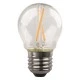 Λάμπα LED σφαιρική CROSSED FILAMENT 4.2W E27 ενδιάμεσο λευκό φως 4000K 220-240V