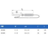 Δοκιμαστικό κατσαβίδι 6-12V 140mm 601688 Δοκιμαστικό κατσαβίδι 6-12V 140mm 601688