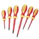Κατσαβίδι VDE 1000V HOBO (*) PZ 3x150 04003 C1 με μαγνητική μύτη και μαύρο φινίρισμα