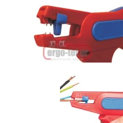 Απογυμνωτής καλωδίων 0,2-6mm πλαστικός με ρύθμιση μήκους κοπής WEICON NR5 ERGOM