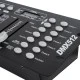 GloboStar® 73493 DMX 192 Channel Fader Console - Κονσόλα Φωτισμού 192 Καναλιών DMX AC 100-240V - IP20 Μ48 x Π13.5 x Υ7cm - 2 Χρόνια Εγγύηση