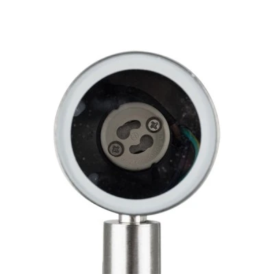 GloboStar® 75580 Προβολάκι Κήπου Καρφωτό 1xGU10 STAINLESS STEEL Αδιάβροχο IP67