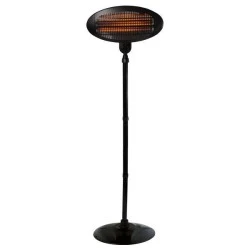 Θερμαντικό σώμα χαλαζία με ορθοστάτη 2000W 220-240V IPX4 για χώρους έως 25m²