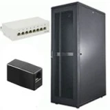 Δομημένη καλωδίωση - καμπίνες rack - patch panel - καλώδια δικτύου
