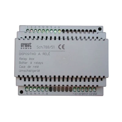 Ρελέ εικόνας ήχου URMET 788/51 12VAC διαστάσεων 108x90x55mm