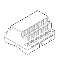 Ρελέ ήχου εικόνας URMET 788/58 12VAC διαστάσεων 108x90x55mm