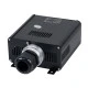 GloboStar® 79612 Μηχανή Οπτικής Ίνας Μονής Κεφαλής - Fiber Optic Light Machine Single Head LED 45W AC 220-240V με Ασύρματο Χειριστήριο RF 2.4Ghz Μ14 x Π26 x Υ8.5cm RGBW - 2 Years Warranty
