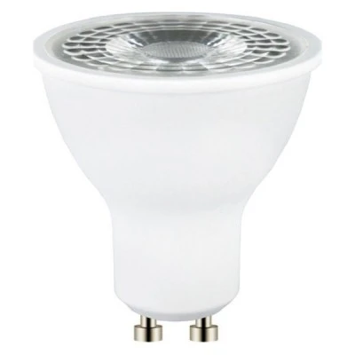 Λάμπα Led GU10 7W 230V δέσμης 38° ενδιάμεσο λευκό φως 4000k 580lm ντιμαριζόμενη 30000h