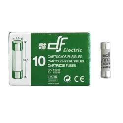 Φυσίγγιο κυλινδρικό 8.5x31.5mm ταχείας καύσεως gG 6A