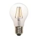 Λάμπα LED αχλάδι FILAMENT ισχύος 8W 220-240V E27 2700K θερμό φως δέσμης 360° 806lm σε blister 2τμχ