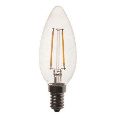 Λάμπα LED ΜΙΝΙΟΝ Fillament 4W E14 220-240V 2700K θερμό φως 480lm διάρκειας 25000h σε Blister 2τμχ Λάμπα LED ΜΙΝΙΟΝ Fillament 4W E14 220-240V 2700K θερμό φως 480lm διάρκειας 25000h σε Blister 2τμχ