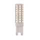 Λάμπα LED SMD ισχύος 6W  230V G9 2700K θερμό φως δέσμης 360° 580lm σε blister 2 τμχ