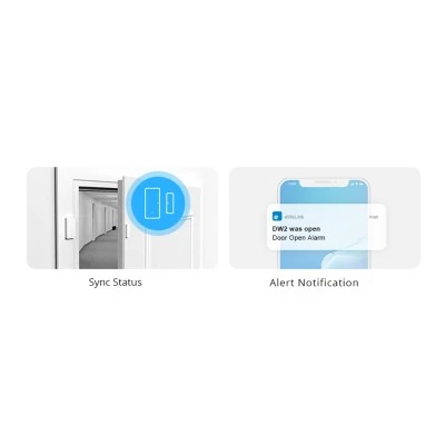 SONOFF Wi-Fi ασύρματος αισθητήρας ασφαλείας για πόρτες & παράθυρα DW2-R2