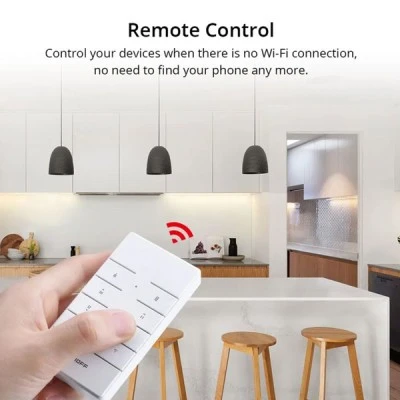 GloboStar® 80074 SONOFF RM433R2 - Remote Controller RF 433Mhz 8 Key (Battery Included)
