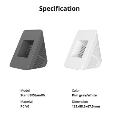 Βάση Sonoff για NS Panel Pro ή NSPanel λευκό χρώμα GloboStar® 80076 SONOFF StandB Enclosure Stand for NSPanel Pro or NSPanel White - Βάση για NSPanel Pro η NSPanel Λευκό