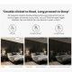GloboStar® 80093 SONOFF R5-3C Free Wiring eWeLink Remote Switchman Smart Wall Stick-On Switch WiFi With 2 x Battery 3V 2032 3 Way