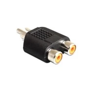 Αντάπτορας DELOCK 84499 από 2x RCA θηλυκό σε 1x RCA αρσενικό
