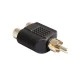 Αντάπτορας DELOCK 84499 από 2x RCA θηλυκό σε 1x RCA αρσενικό
