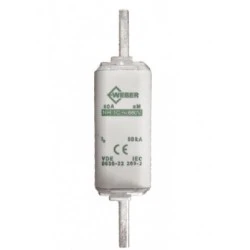Ασφάλεια μαχαιρωτή NH (BOX) WEBER aM No1c 63A