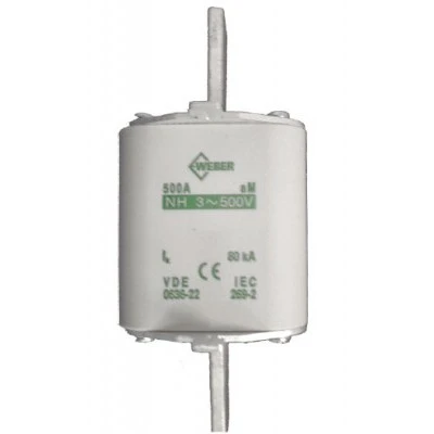 Ασφάλεια μαχαιρωτή NH (BOX) WEBER aM No3c 630A