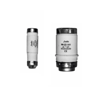 Φυσίγγια κυλινδρικά NEOZED gL/Gg DO2 E18 50Α πορσελάνης FREDER