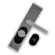 Έξυπνη κλειδαριά χωρίς κλειδί με Bluetooth και Wi-Fi Shelly LOQED Touch Smart Lock Silver Edition ασημί