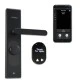 Έξυπνη κλειδαριά χωρίς κλειδί με Bluetooth και Wi-Fi Shelly LOQED Touch Smart Lock Black Edition μαύρη