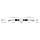 Audio extender DELOCK 87857 2x RCA σε RJ45 έως 50m μαύρο 2τμχ Audio extender DELOCK 87857 2x RCA σε RJ45 έως 50m μαύρο 2τμχ